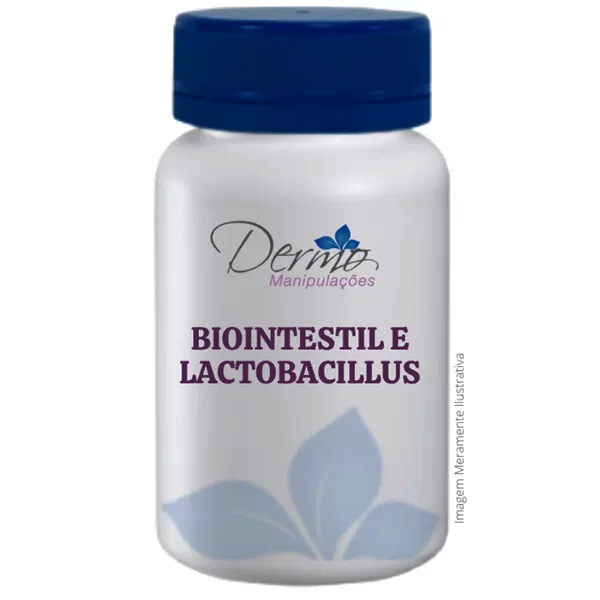 A imagem mostra um eemplo de um probiótico.